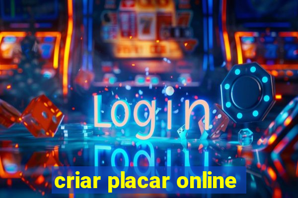 criar placar online